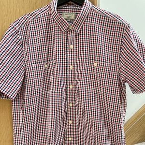 Maison Kitsune Men's short sleeve button up